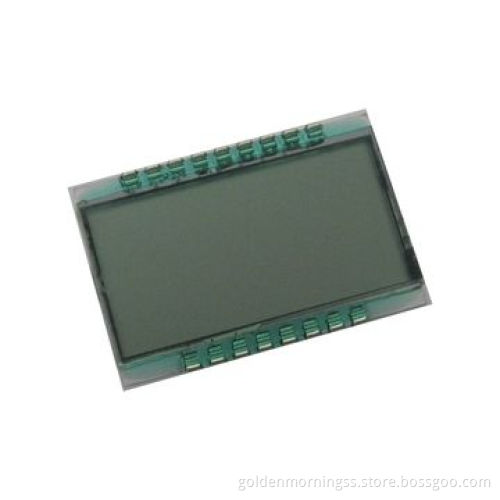 Segment LCD with metal pin, TN, positive, reflective